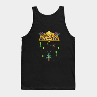 Mod.1 Arcade Moon Cresta Space Invaders Video Game Tank Top
